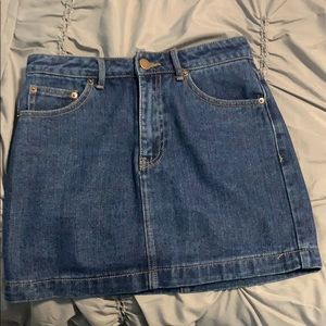 Forever 21 Jean Skirt